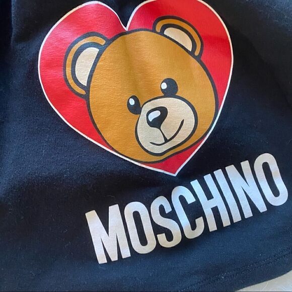 Moschino Kid Hearted Bear Skirt (10) - Picture 2 of 6